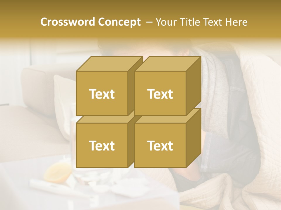Garden Property Rent PowerPoint Template