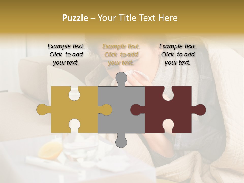 Garden Property Rent PowerPoint Template