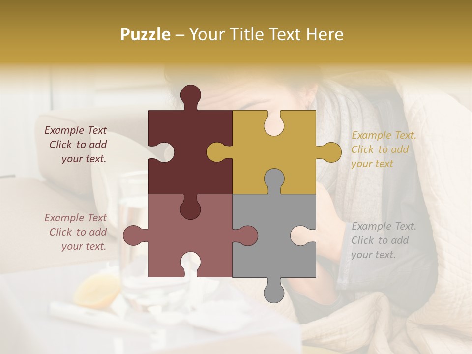 Garden Property Rent PowerPoint Template