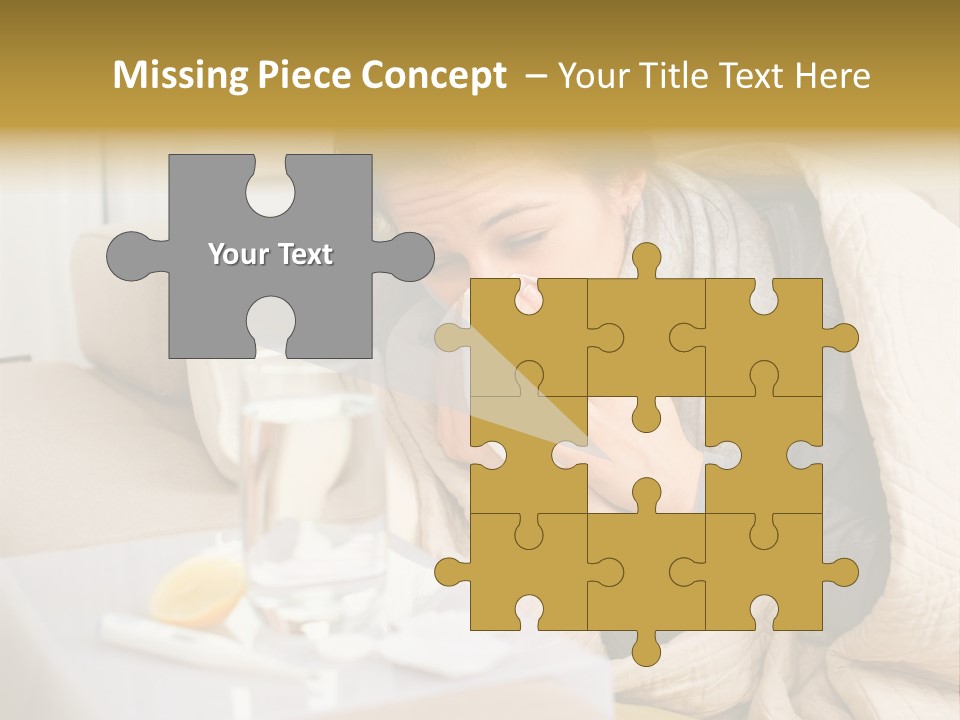 Garden Property Rent PowerPoint Template