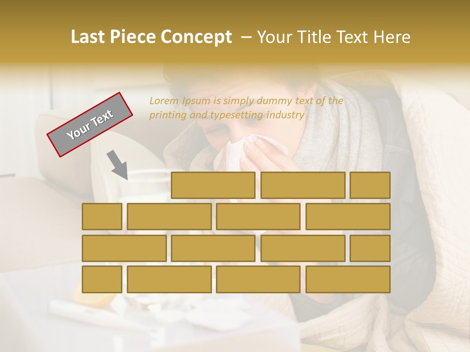 Garden Property Rent PowerPoint Template