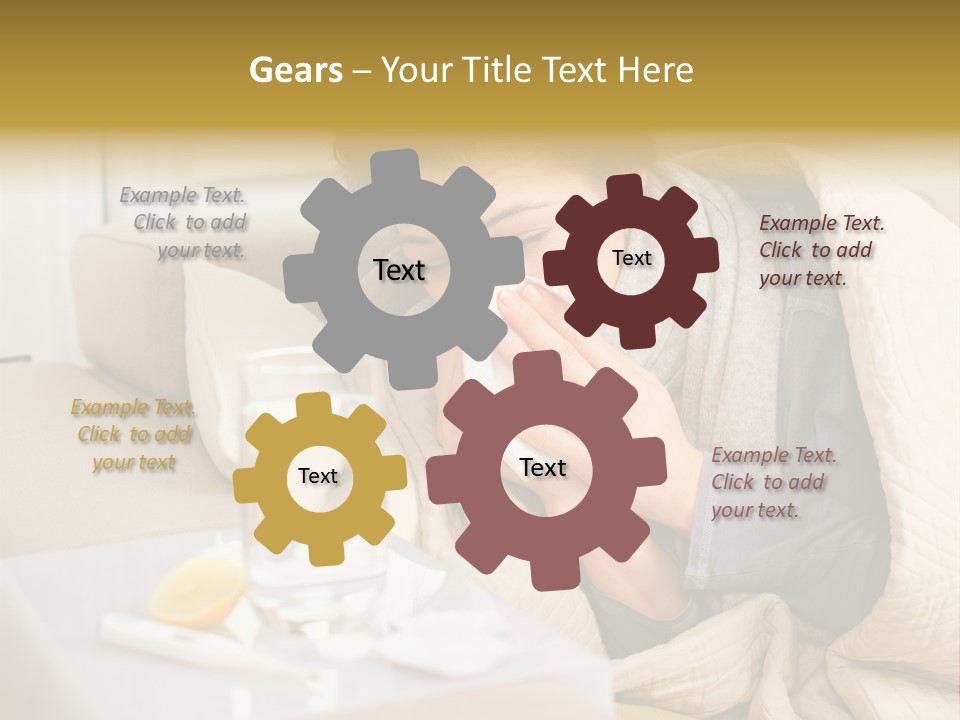 Garden Property Rent PowerPoint Template