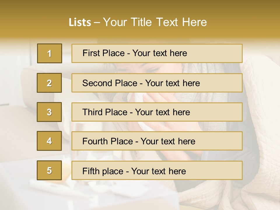 Garden Property Rent PowerPoint Template