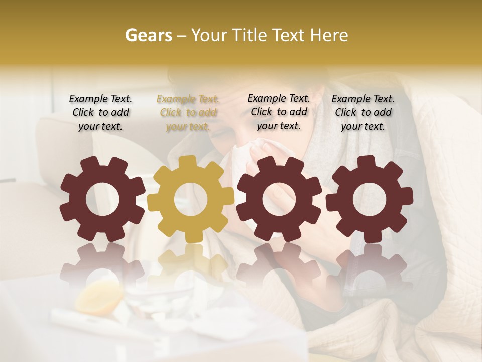 Garden Property Rent PowerPoint Template