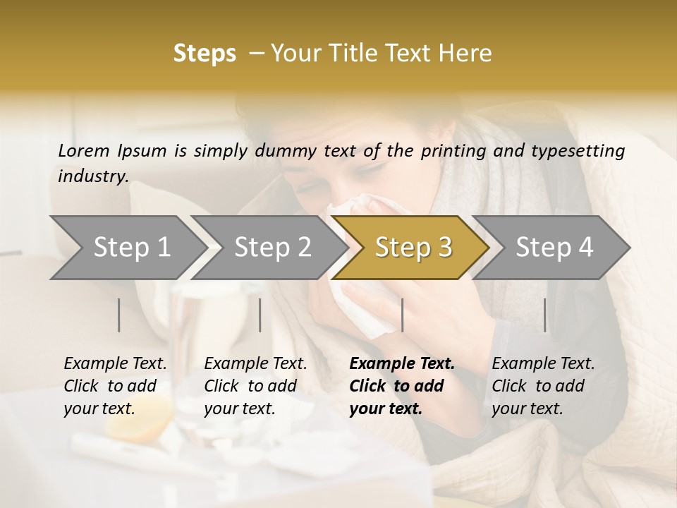 Garden Property Rent PowerPoint Template