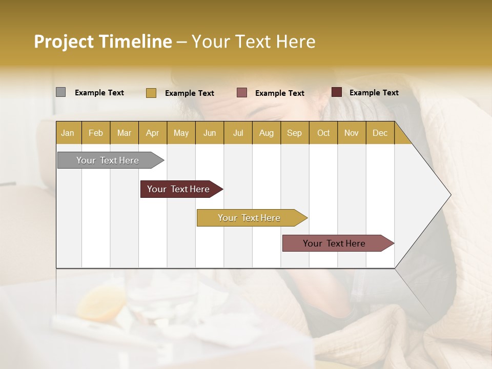 Garden Property Rent PowerPoint Template