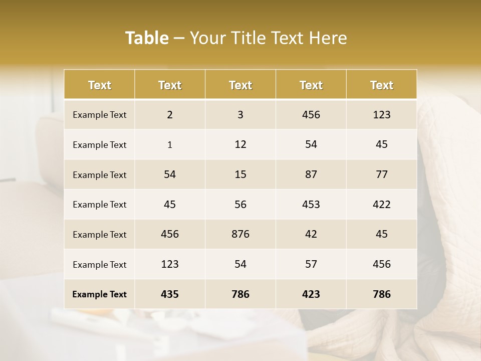 Garden Property Rent PowerPoint Template