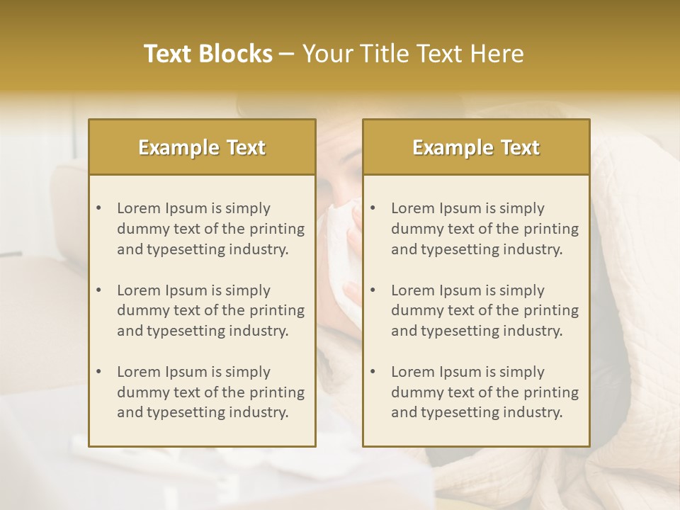Garden Property Rent PowerPoint Template