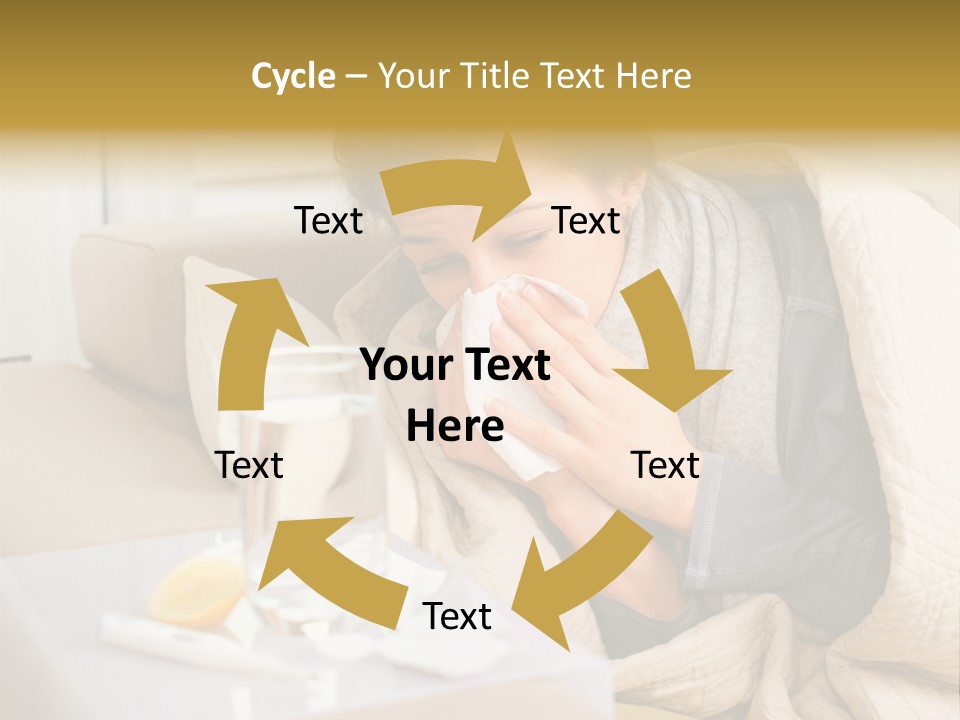 Garden Property Rent PowerPoint Template