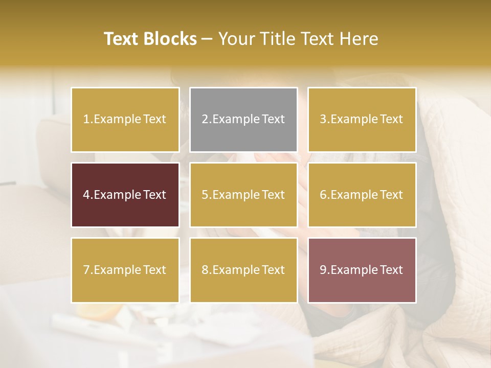 Garden Property Rent PowerPoint Template