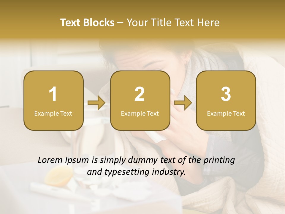 Garden Property Rent PowerPoint Template