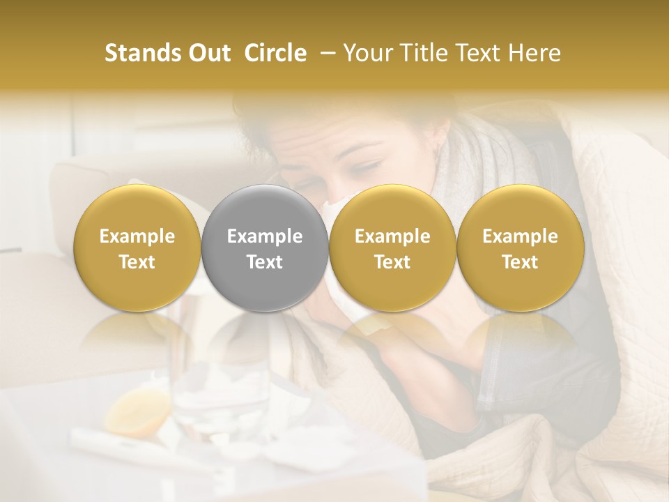 Garden Property Rent PowerPoint Template