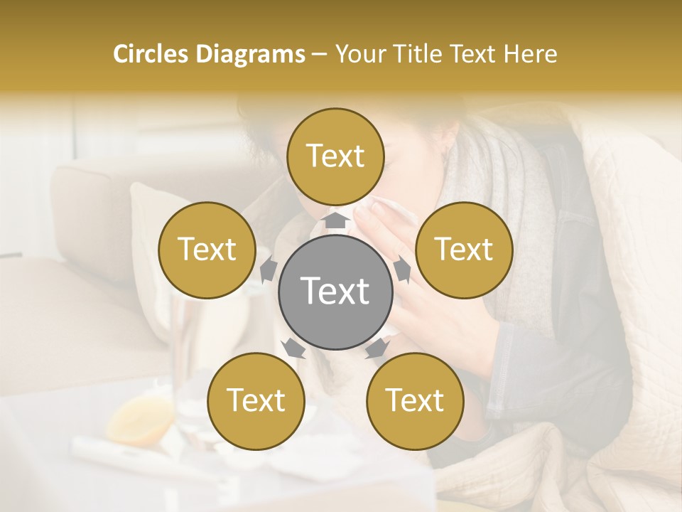 Garden Property Rent PowerPoint Template