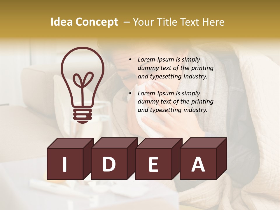 Garden Property Rent PowerPoint Template