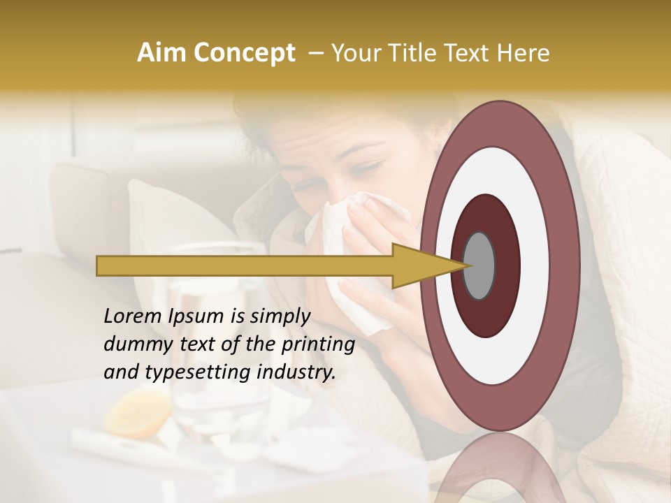 Garden Property Rent PowerPoint Template