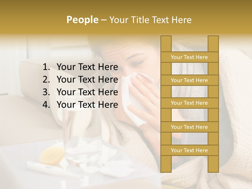 Garden Property Rent PowerPoint Template
