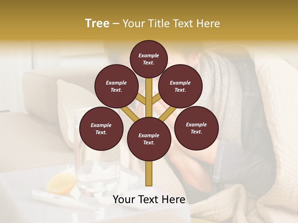 Garden Property Rent PowerPoint Template