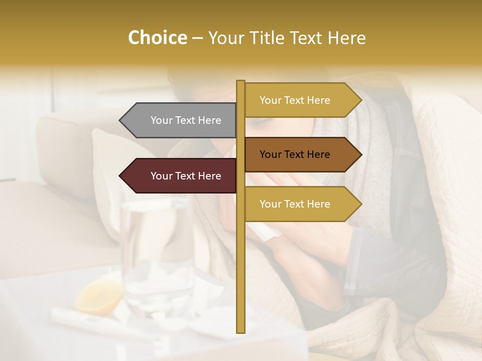 Garden Property Rent PowerPoint Template