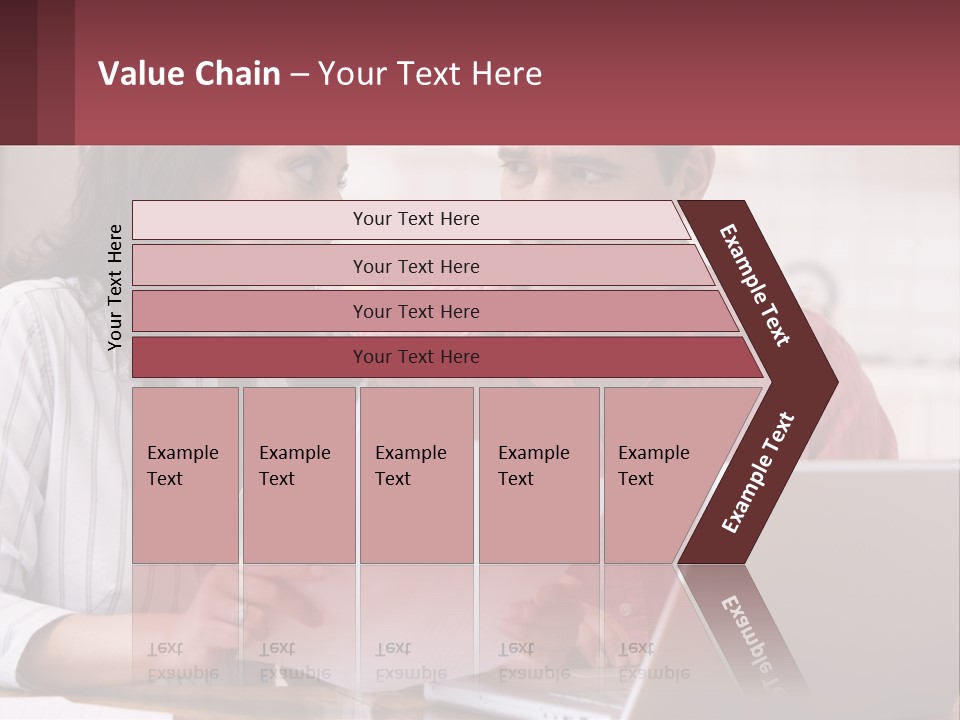 Nature Blue Sky Grass PowerPoint Template