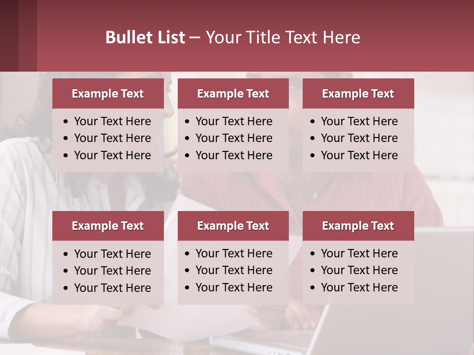 Nature Blue Sky Grass PowerPoint Template