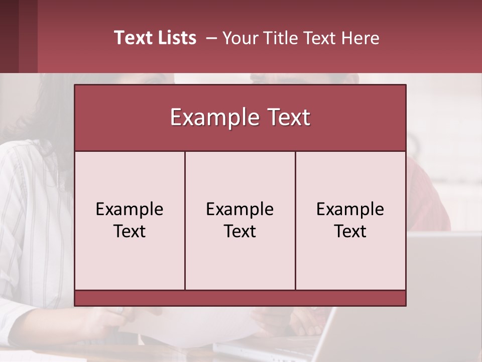 Nature Blue Sky Grass PowerPoint Template