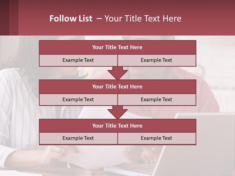 Nature Blue Sky Grass PowerPoint Template