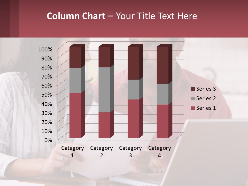 Nature Blue Sky Grass PowerPoint Template