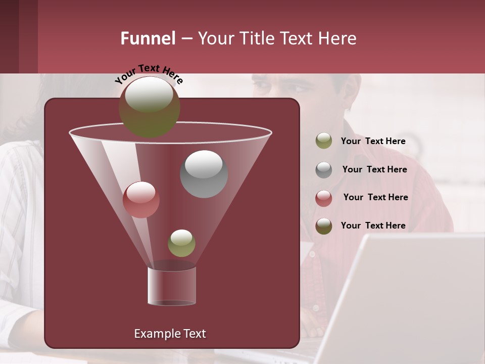 Nature Blue Sky Grass PowerPoint Template