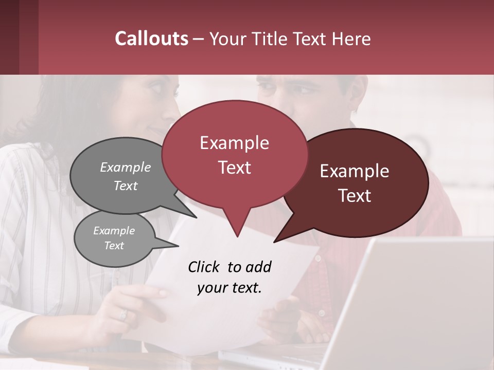 Nature Blue Sky Grass PowerPoint Template