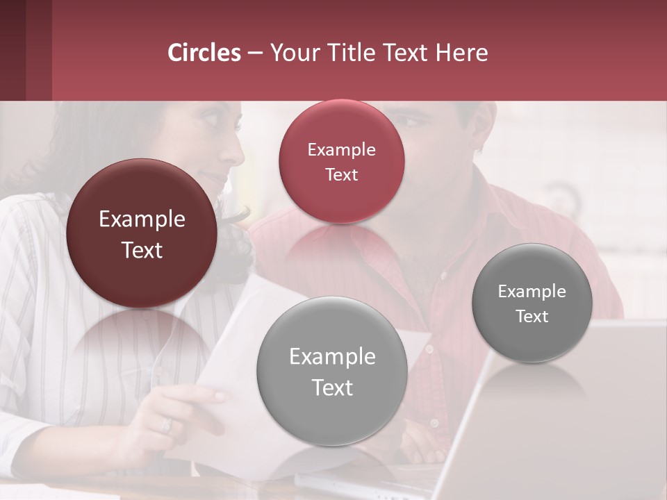 Nature Blue Sky Grass PowerPoint Template