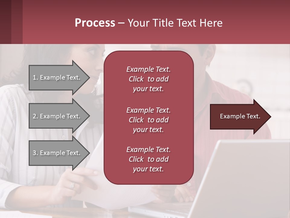 Nature Blue Sky Grass PowerPoint Template