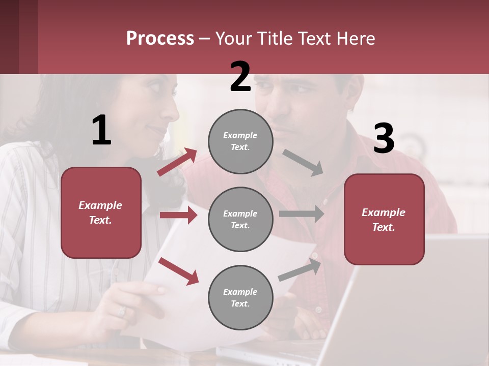 Nature Blue Sky Grass PowerPoint Template