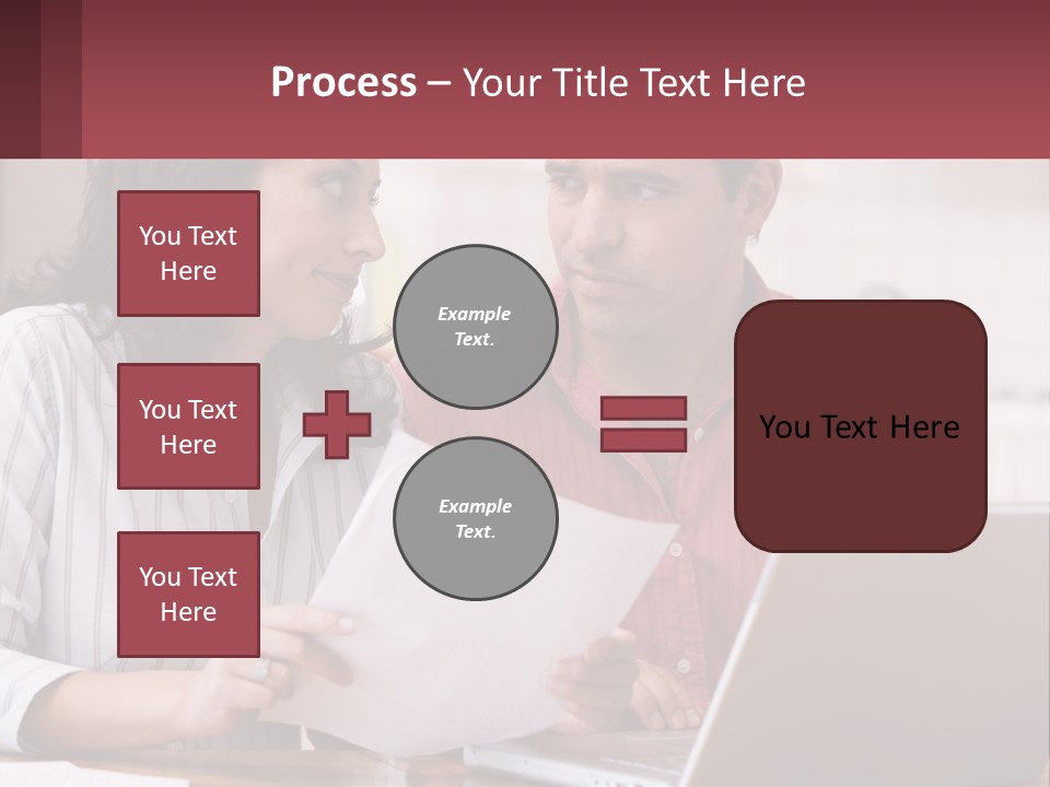 Nature Blue Sky Grass PowerPoint Template