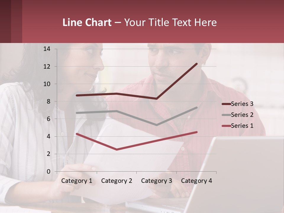 Nature Blue Sky Grass PowerPoint Template