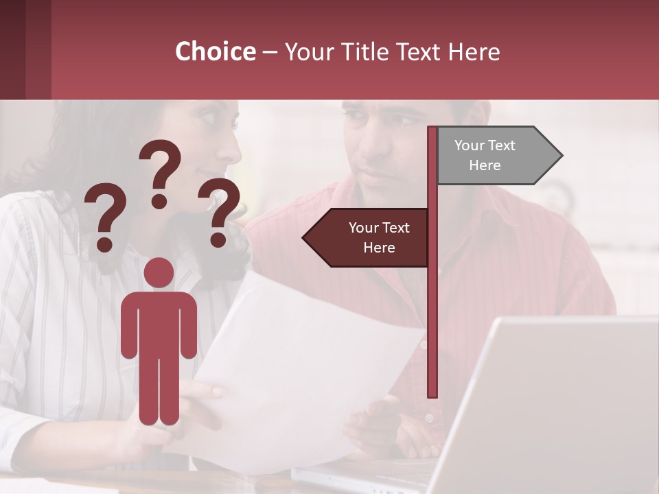 Nature Blue Sky Grass PowerPoint Template