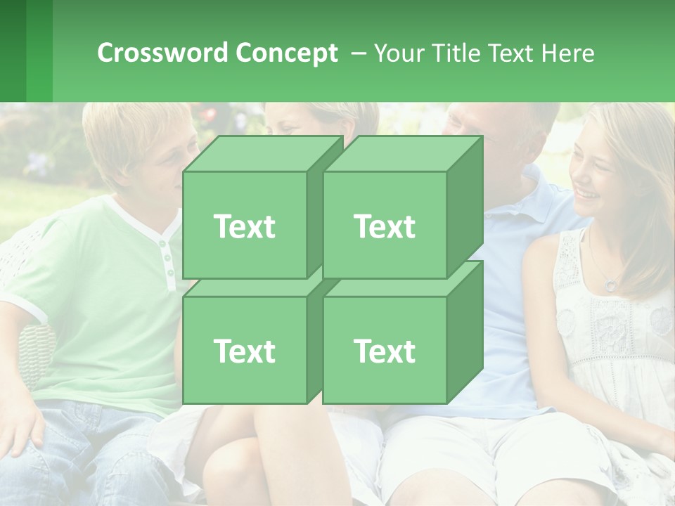 Structure House Sky PowerPoint Template