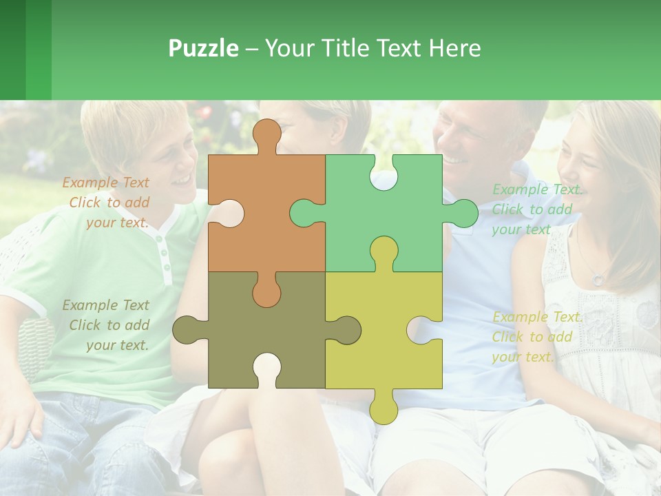 Structure House Sky PowerPoint Template