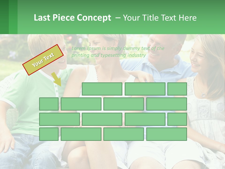 Structure House Sky PowerPoint Template