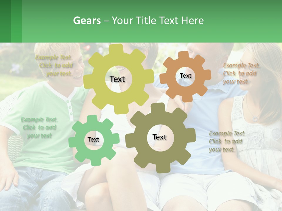 Structure House Sky PowerPoint Template