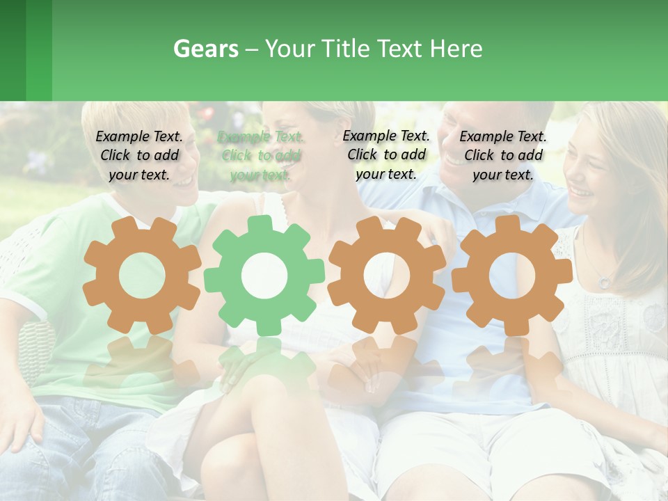 Structure House Sky PowerPoint Template