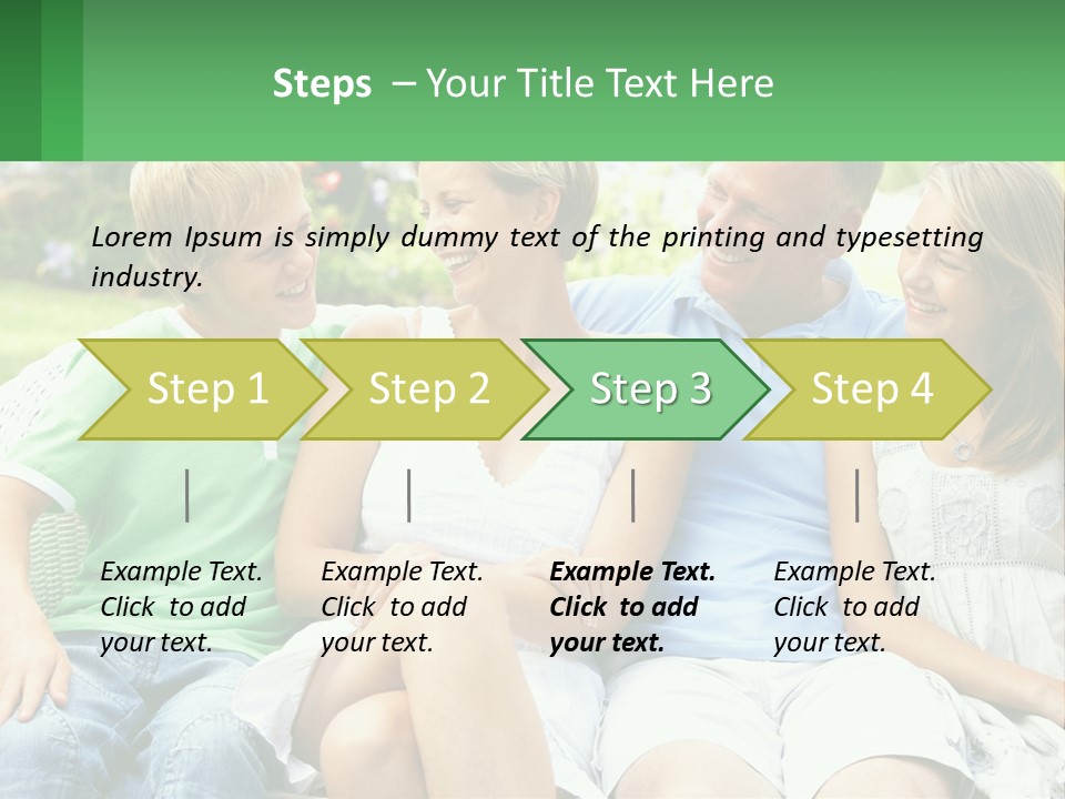 Structure House Sky PowerPoint Template