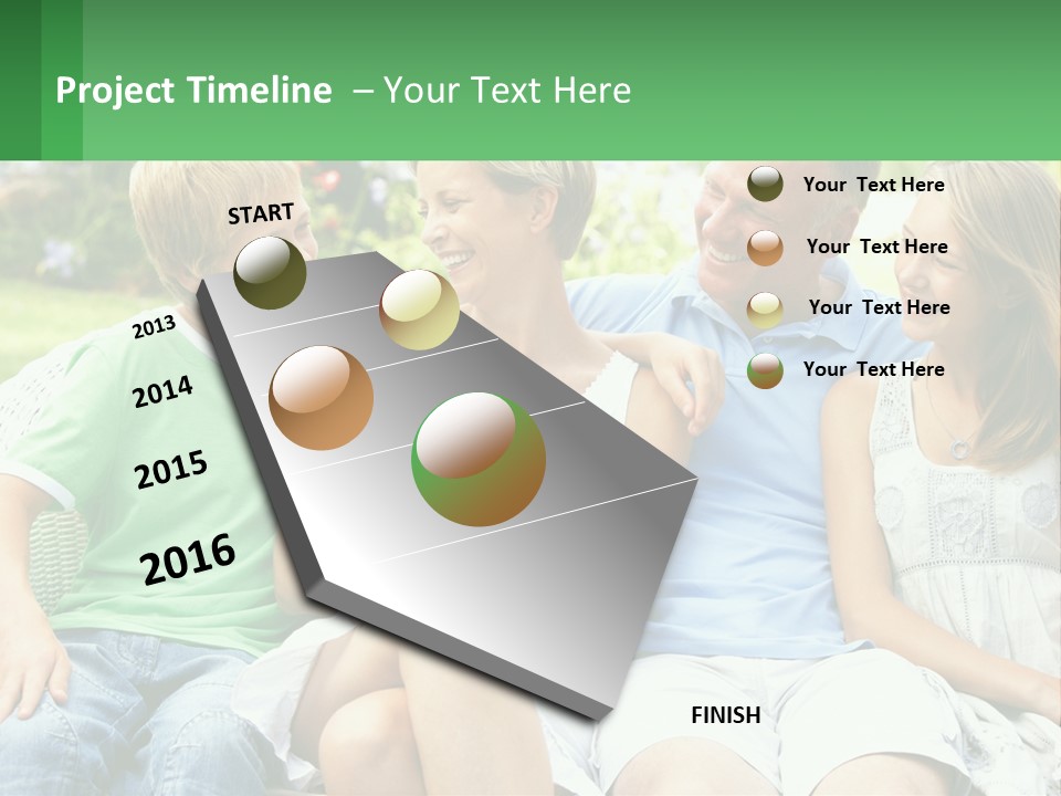 Structure House Sky PowerPoint Template
