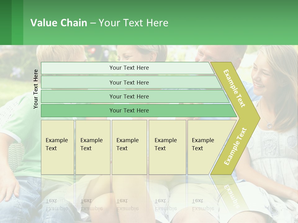 Structure House Sky PowerPoint Template