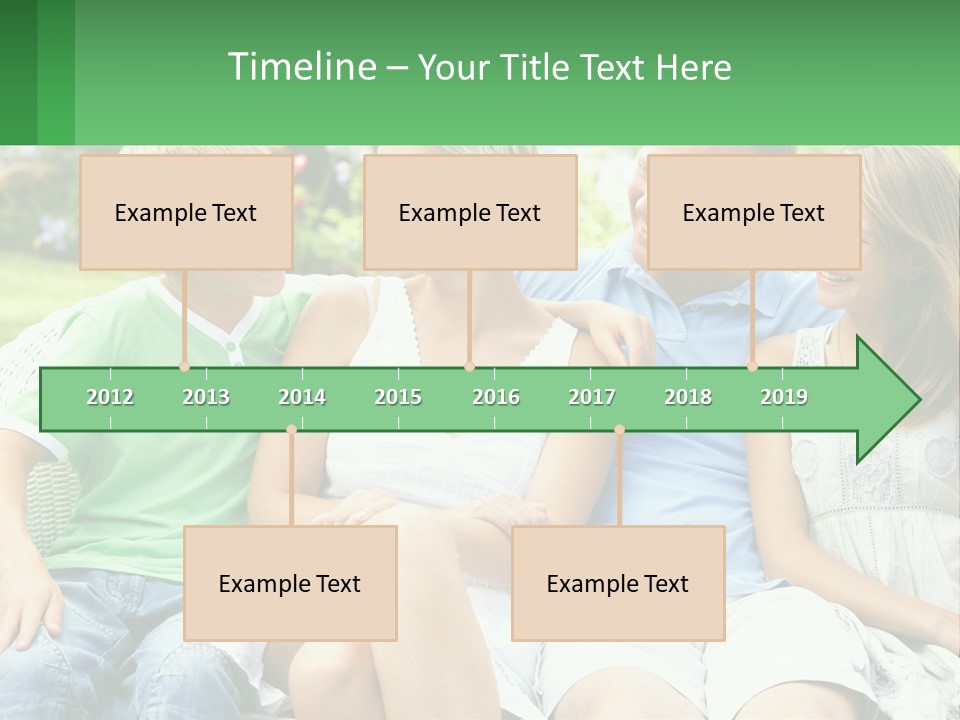 Structure House Sky PowerPoint Template