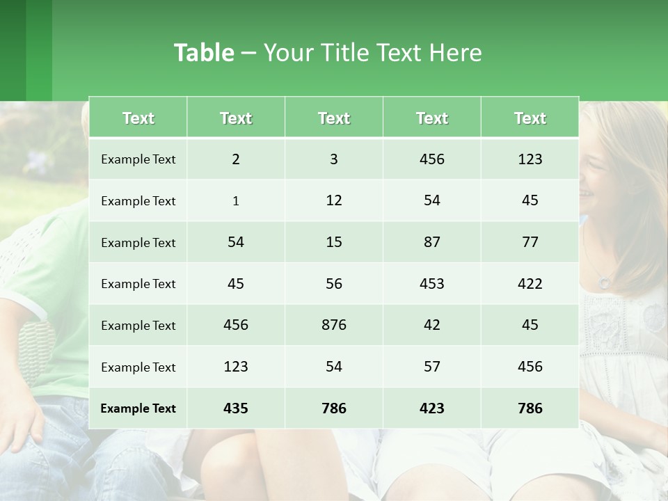 Structure House Sky PowerPoint Template
