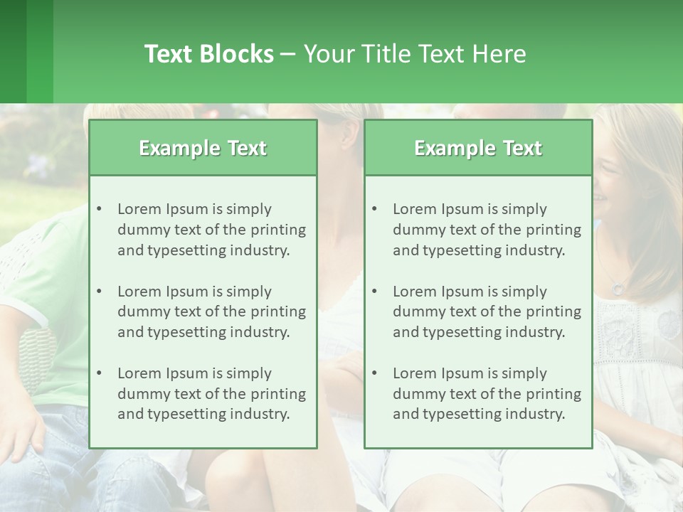 Structure House Sky PowerPoint Template