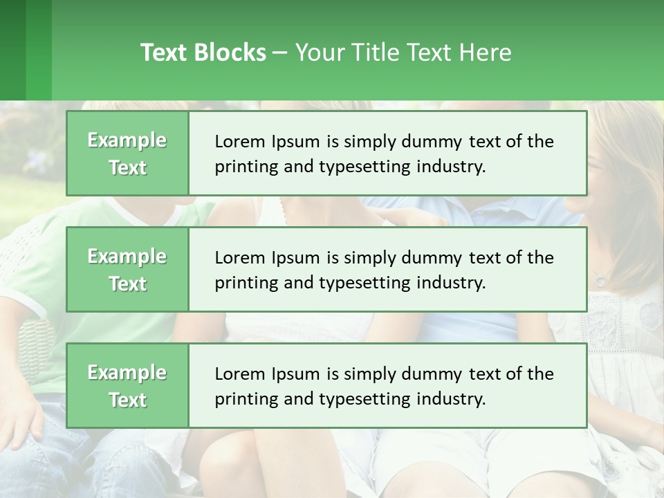 Structure House Sky PowerPoint Template