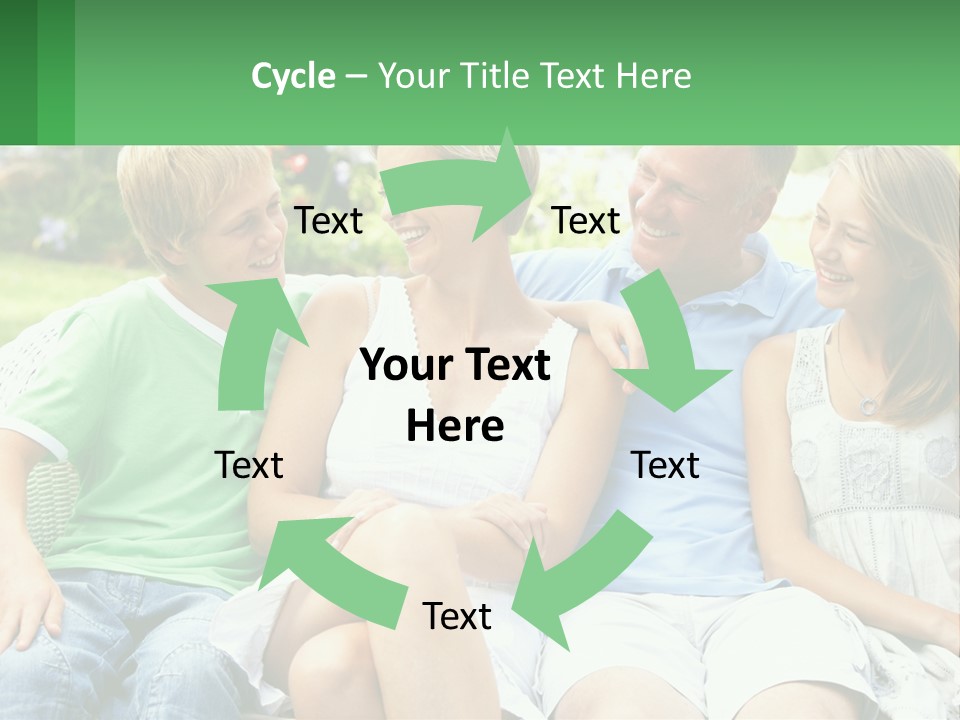 Structure House Sky PowerPoint Template