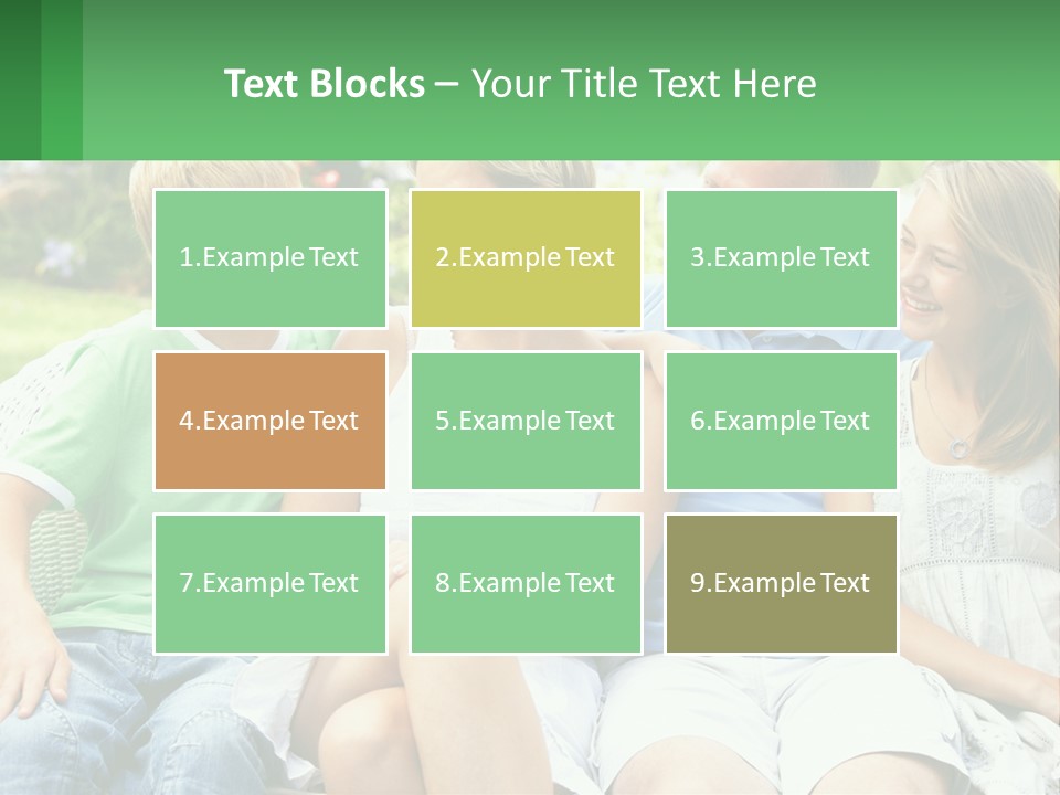 Structure House Sky PowerPoint Template