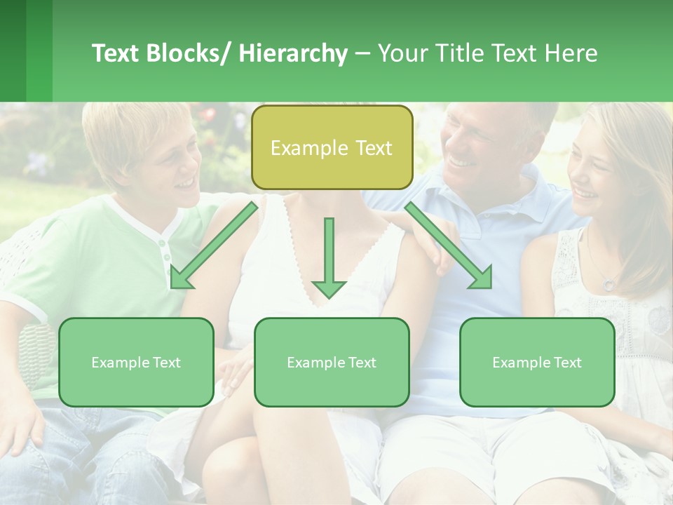 Structure House Sky PowerPoint Template